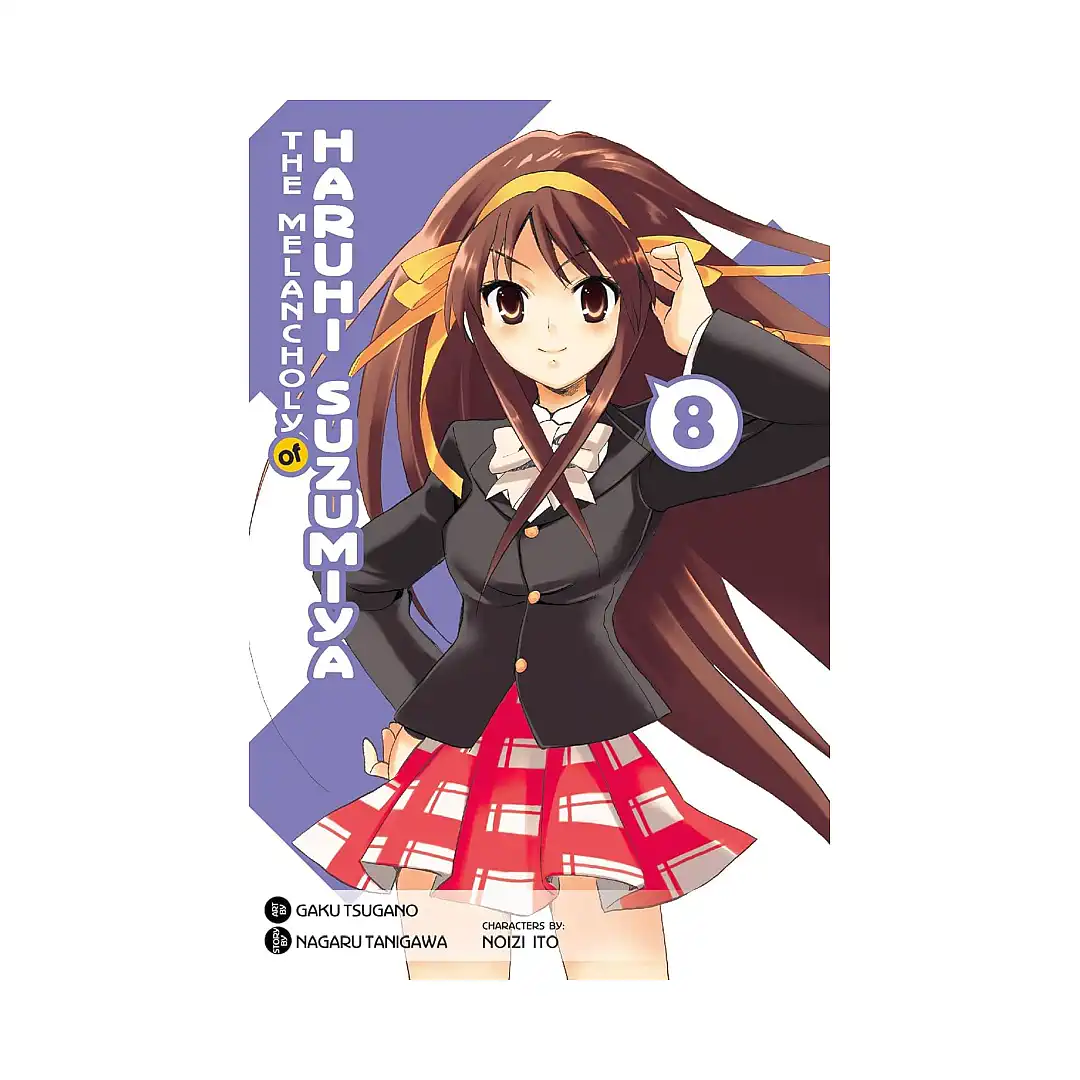 Haruhi Suzumiya: The Melancholy of Haruhi Suzumiya (Manga) Volume 08