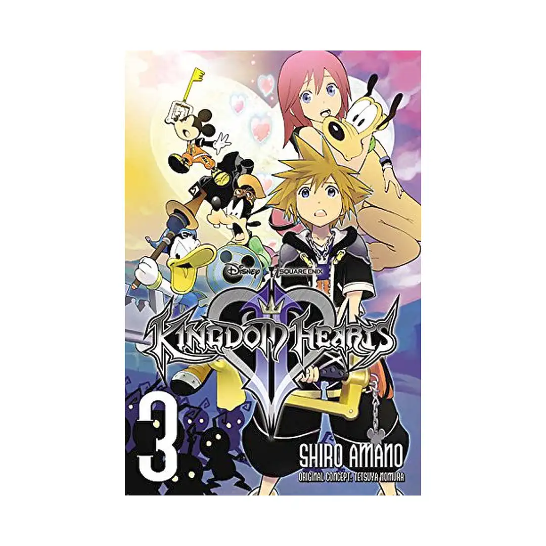 Kingdom Hearts II (2nd Edition) (Manga) Volume 03