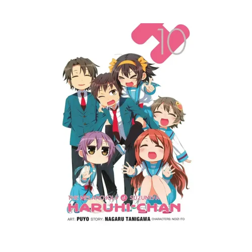 Haruhi Suzumiya: The Melancholy of Suzumiya Haruhi-Chan (Manga) Volume 10