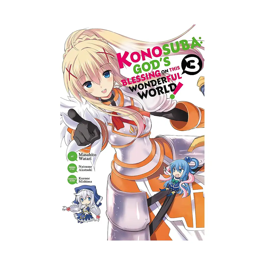 9780316469333 Konosuba: God's Blessing on This Wonderful World! (Manga) Volume 03