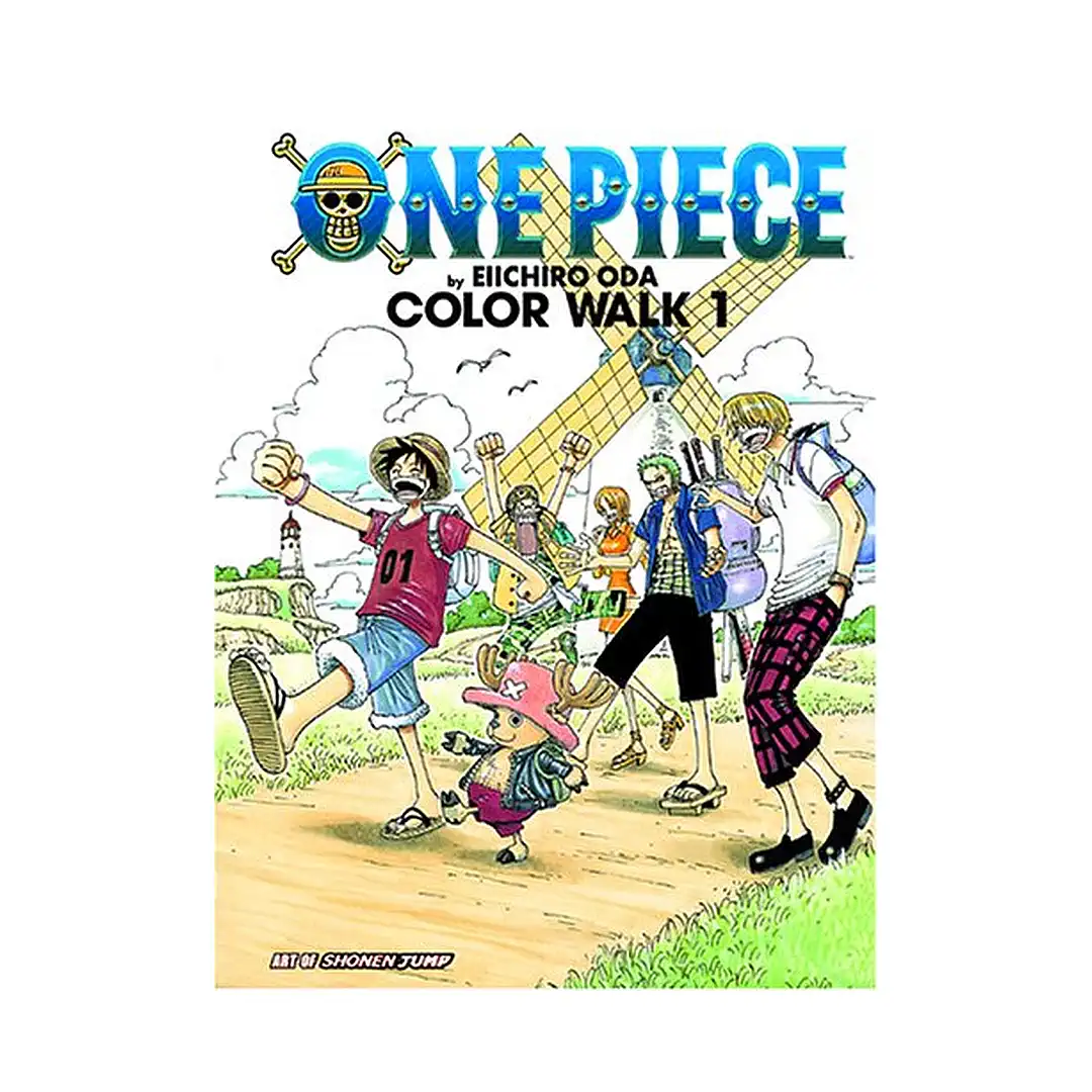 One Piece Color Walk Art Book (Illustration Book) Volume 01