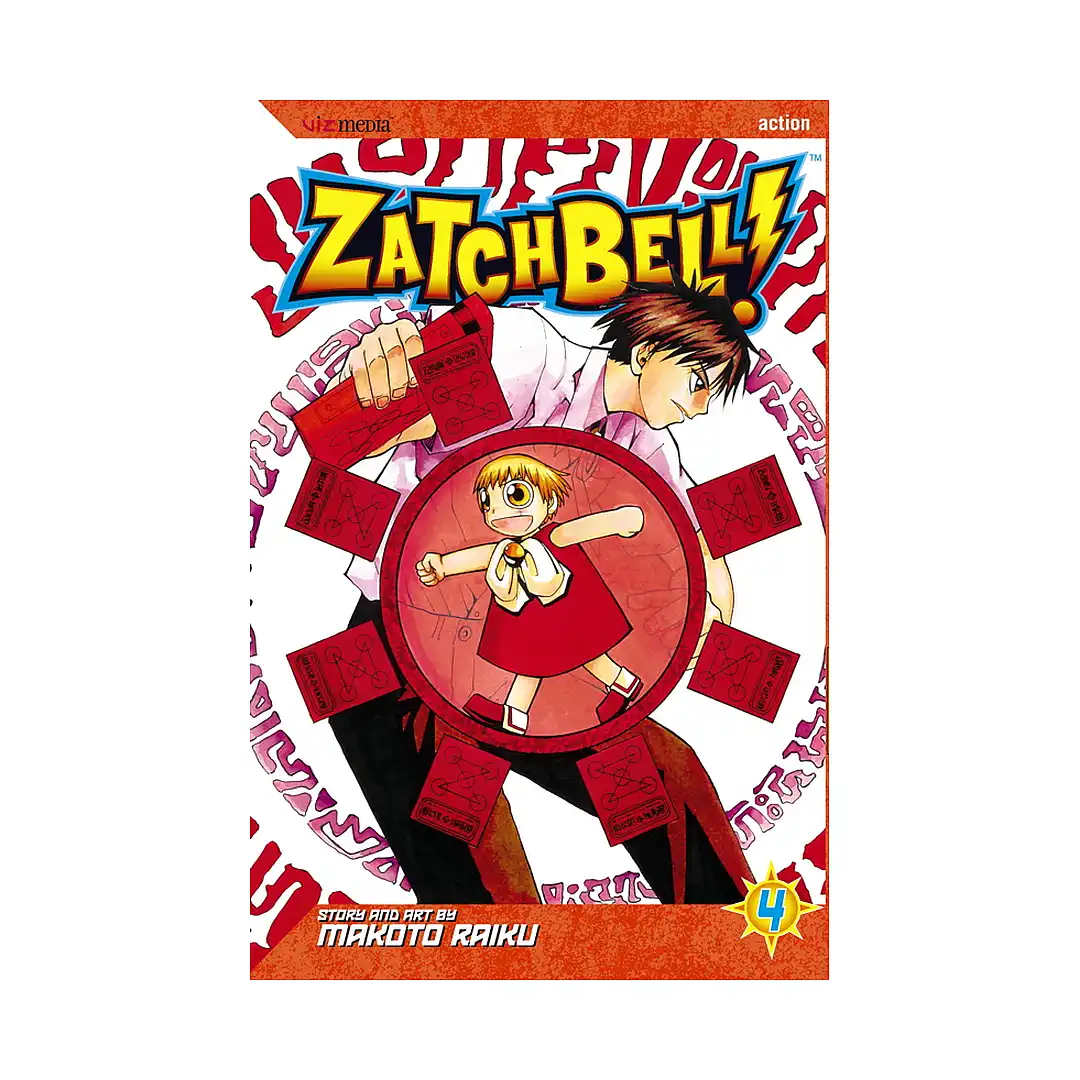 9781421502823 Zatch Bell! (Manga) Volume 04