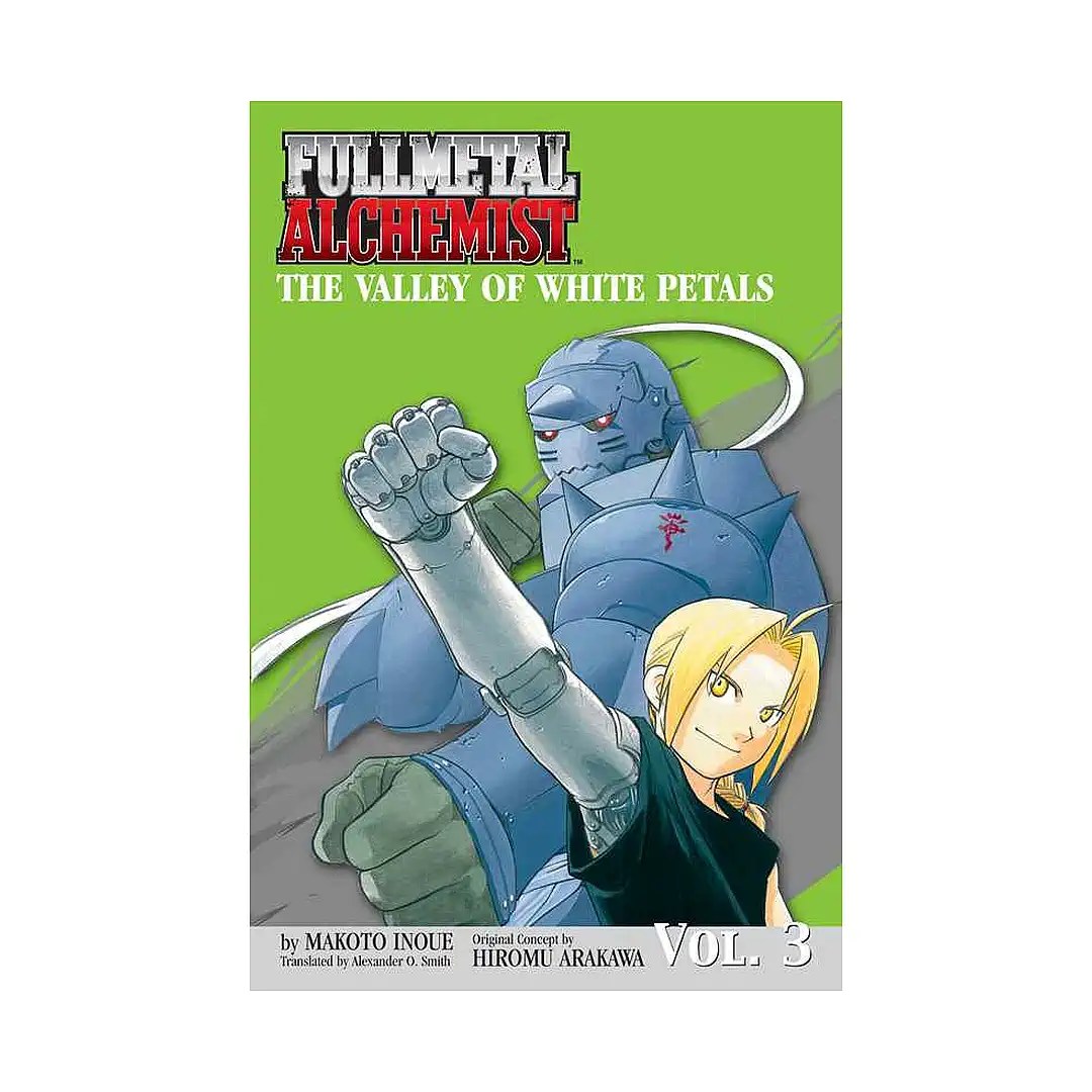 9781421504025 Fullmetal Alchemist: The Valley of the White Petals (OSI) (Light Novel) (1st Edition) (Manga) Volume 03