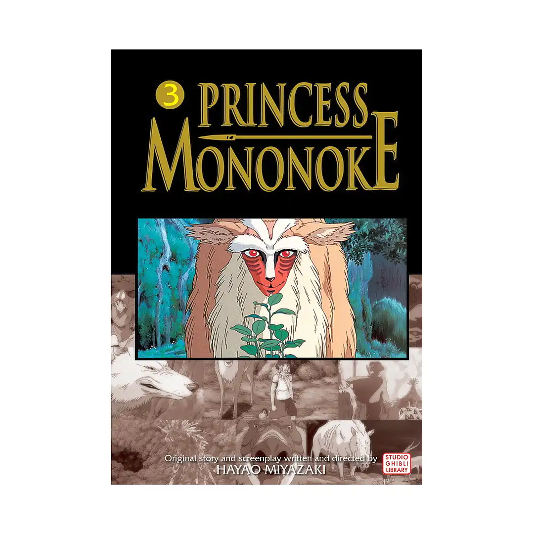 Princess Mononoke Film Comic (Manga) Volume 03