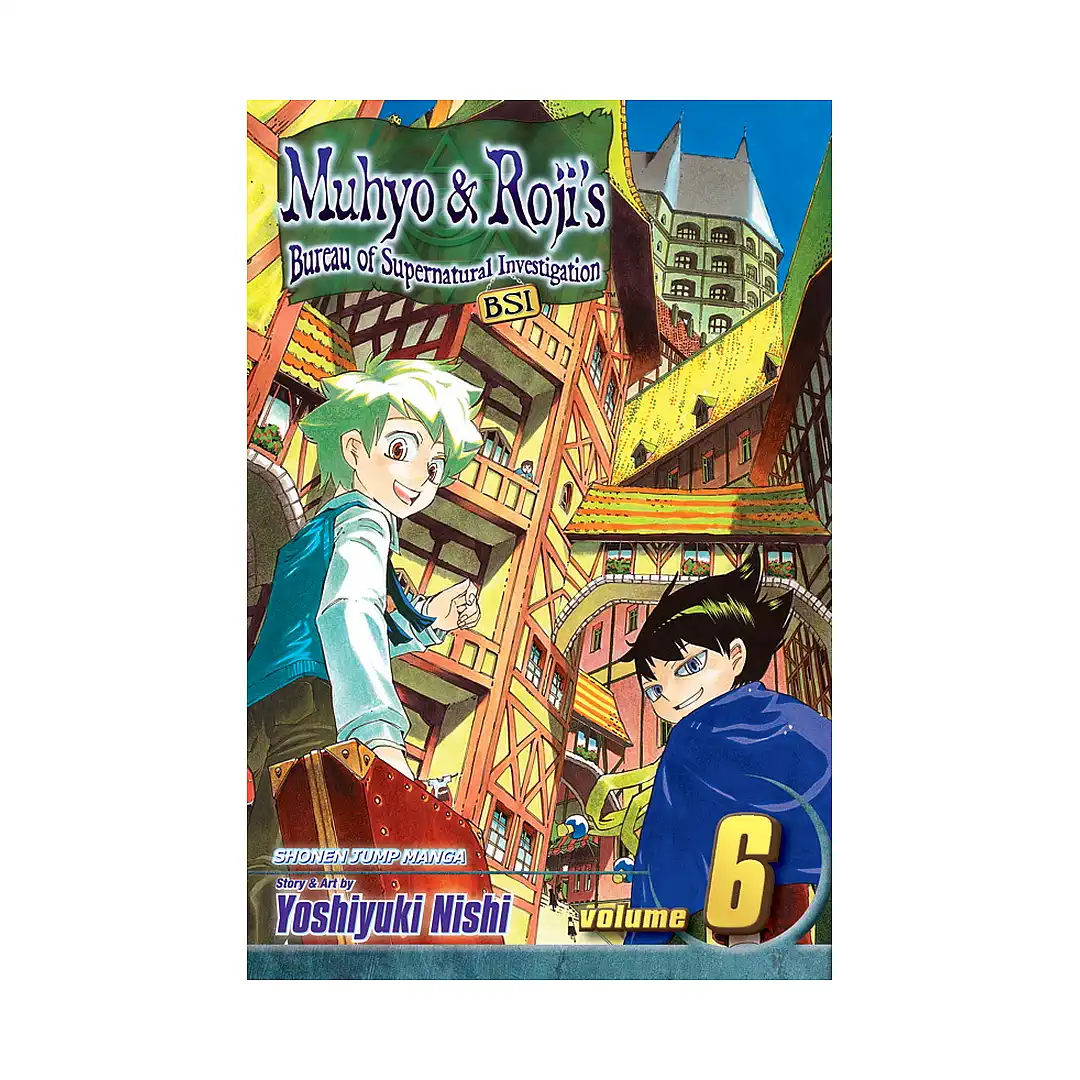 9781421516417 Muhyo & Roji's Bureau of Supernatural Investigation (Manga) Volume 06