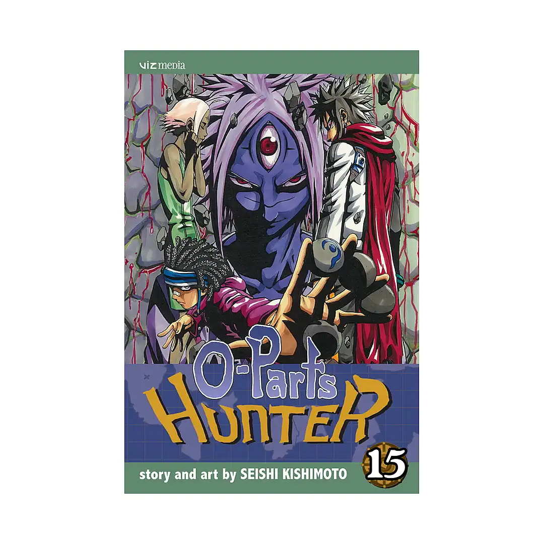 9781421519968 O-Parts Hunter (Manga) Volume 15