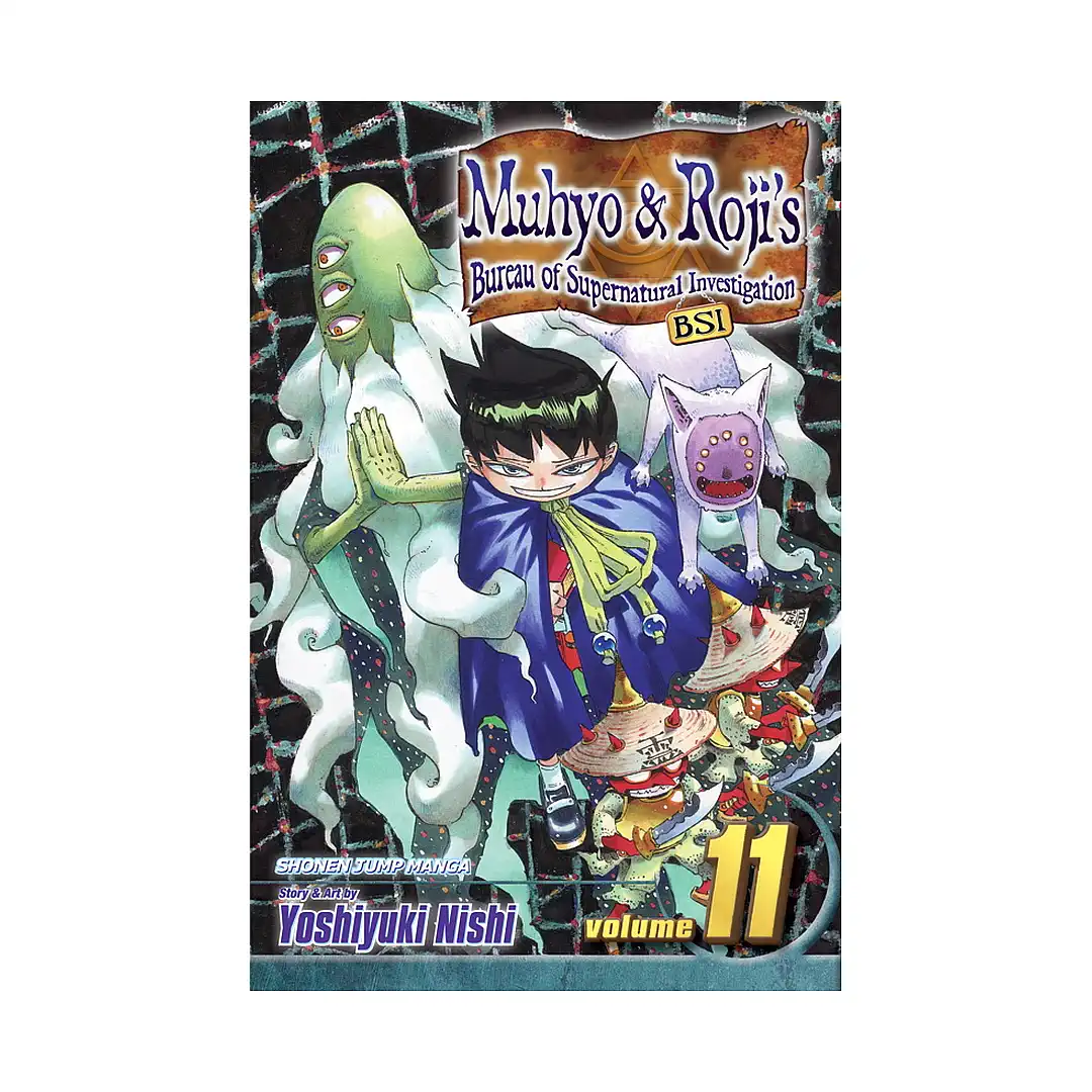 9781421524252 Muhyo & Roji's Bureau of Supernatural Investigation (Manga) Volume 11