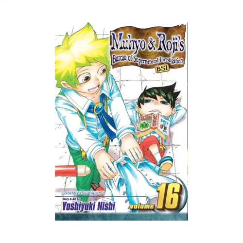 9781421528380 Muhyo & Roji's Bureau of Supernatural Investigation (Manga) Volume 16