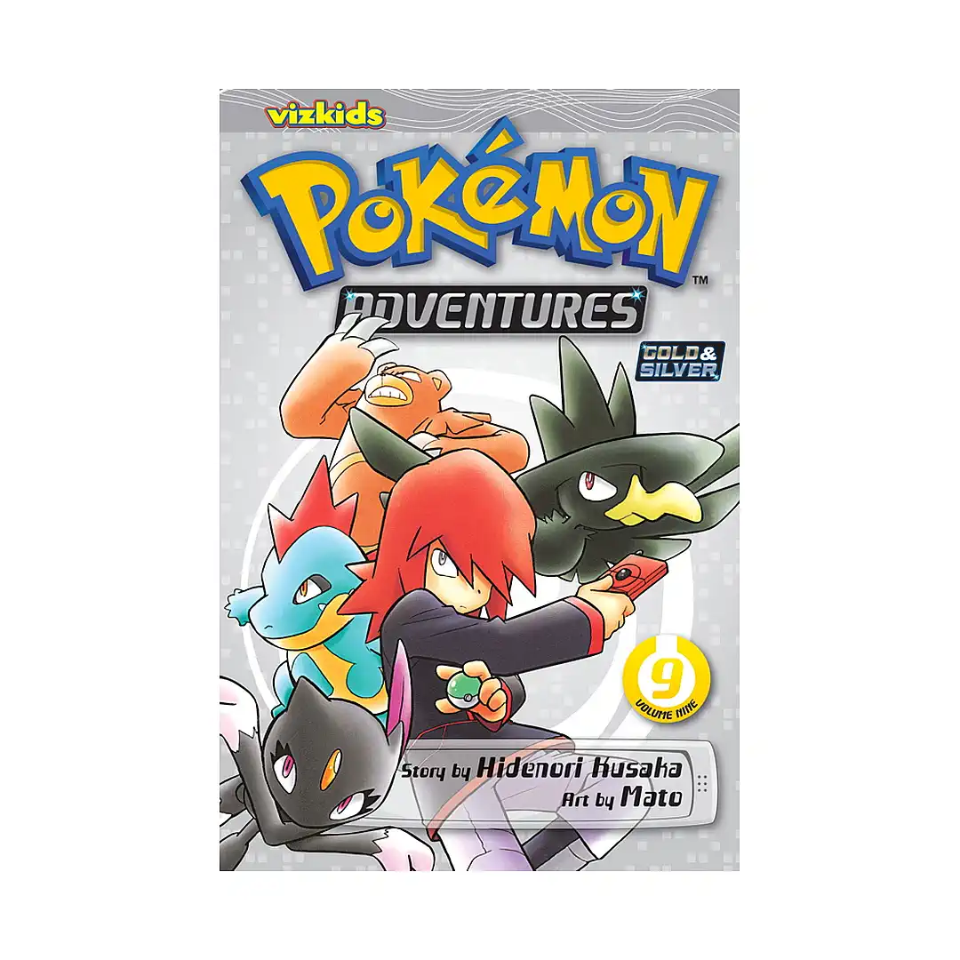 9781421530628 Pokemon Adventures: #09 Gold and Silver (Manga) Volume 09