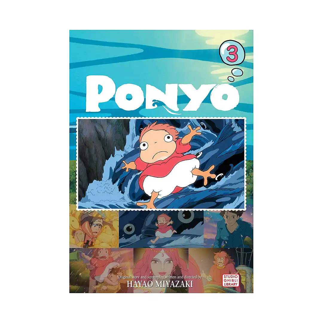 9781421530796 Ponyo Film Comic (Manga) Volume 03