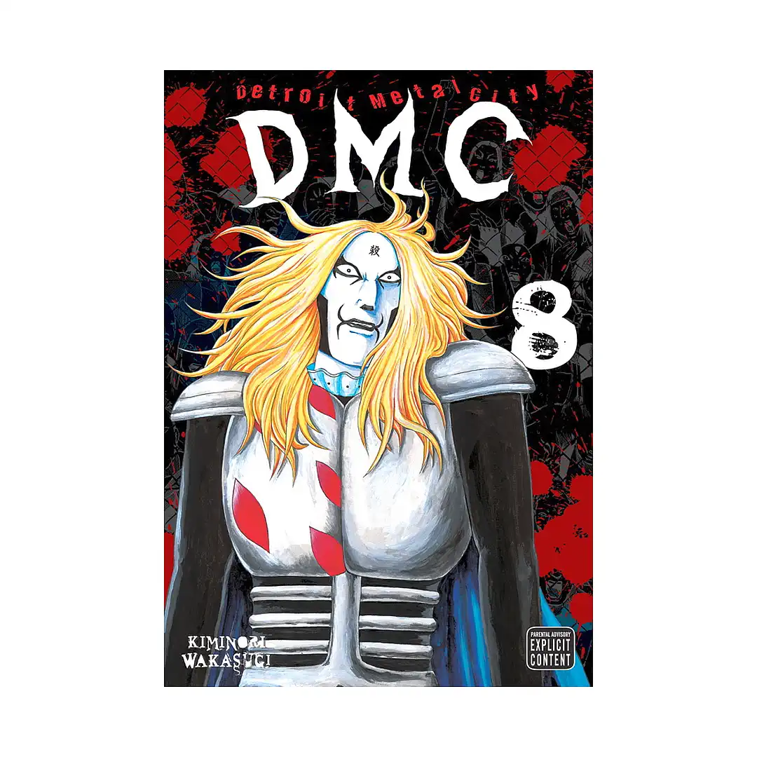 9781421536835 Detroit Metal City (Manga) Volume 08