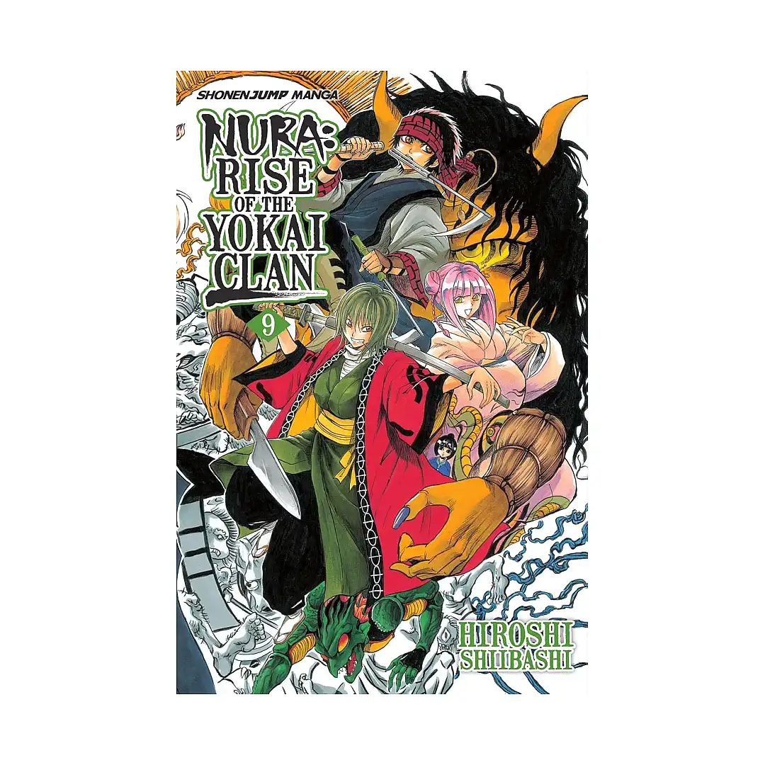 9781421538990 Nura: Rise of the Yokai Clan (Manga) Volume 09