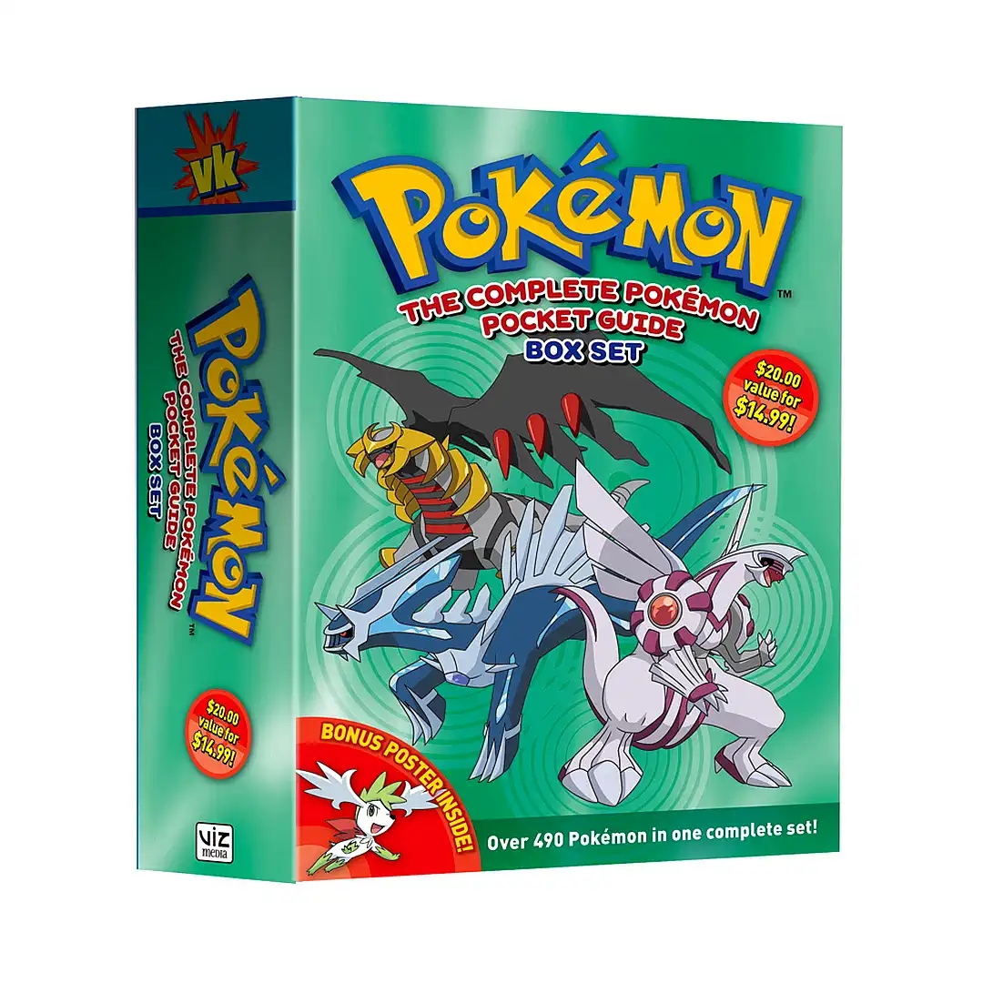 Pokemon: The Complete Pokemon Pocket Guide (1st Edition): Complete Box Set
