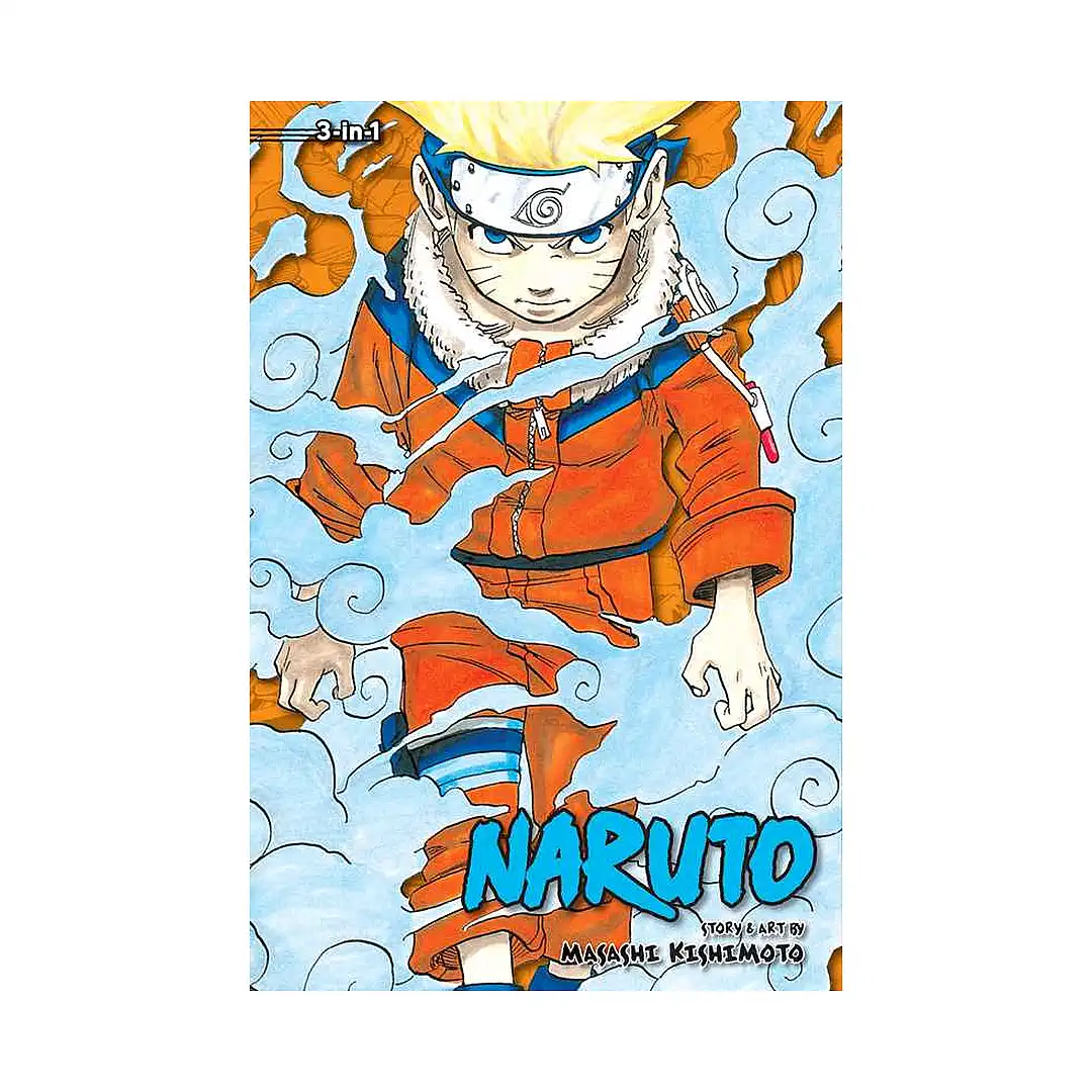 Naruto 3-In-1 Omnibus Edition [01-02-03] (Manga) Volume 01
