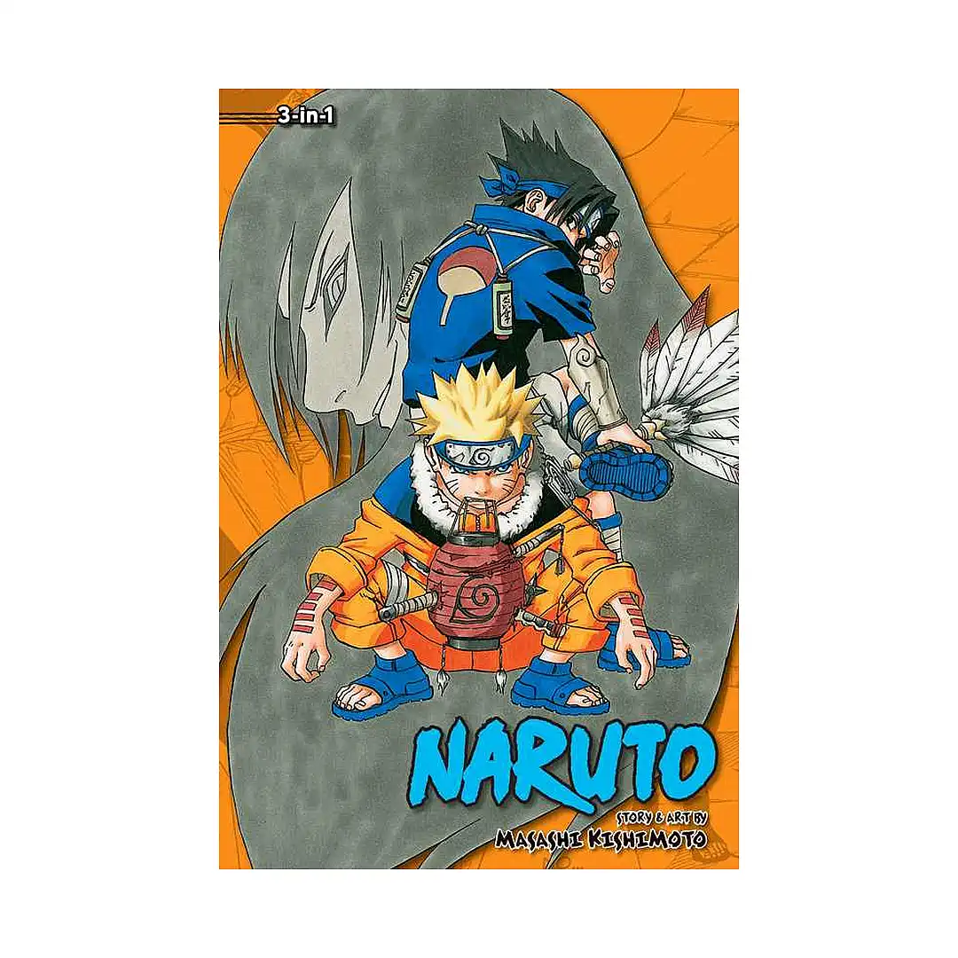 Naruto 3-In-1 Omnibus Edition [07-08-09] (Manga) Volume 03