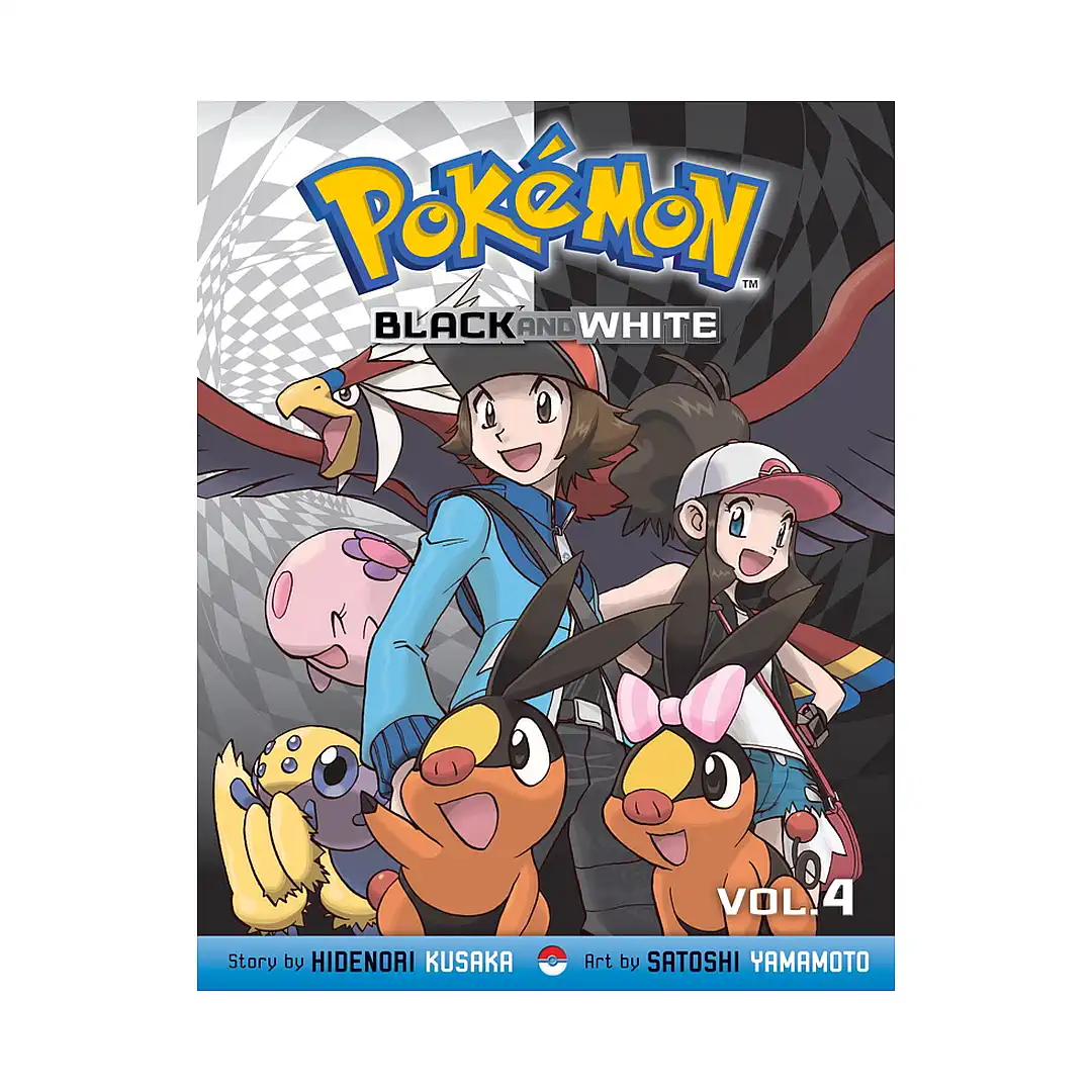 Pokemon Black and White (Manga) Volume 04