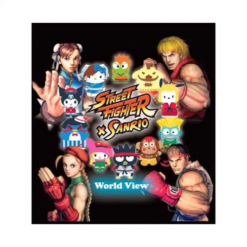 9781421553481 Street Fighter X Sanrio: World View (Activity Book)