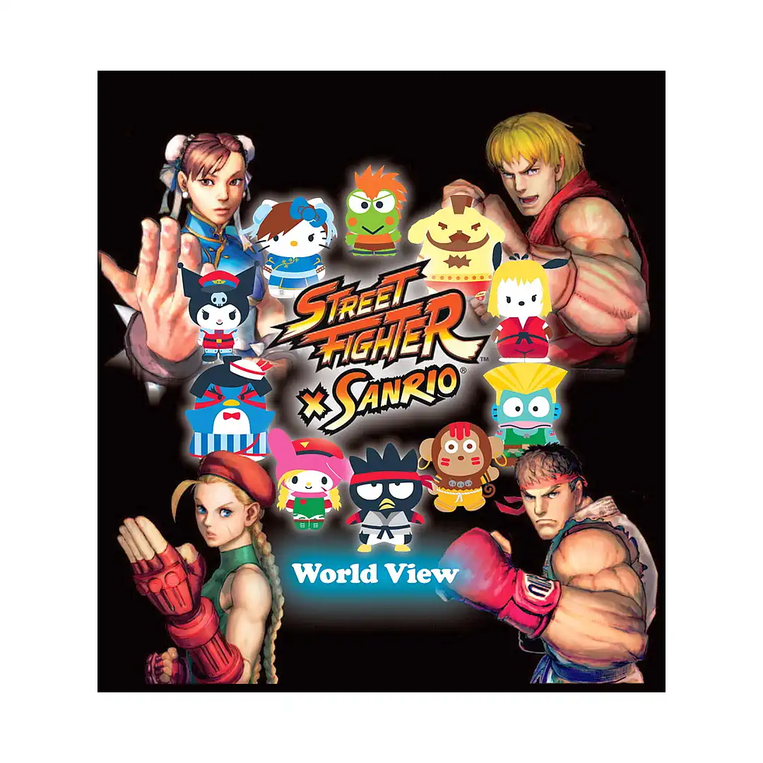 Street Fighter X Sanrio: World View (Activity Book)