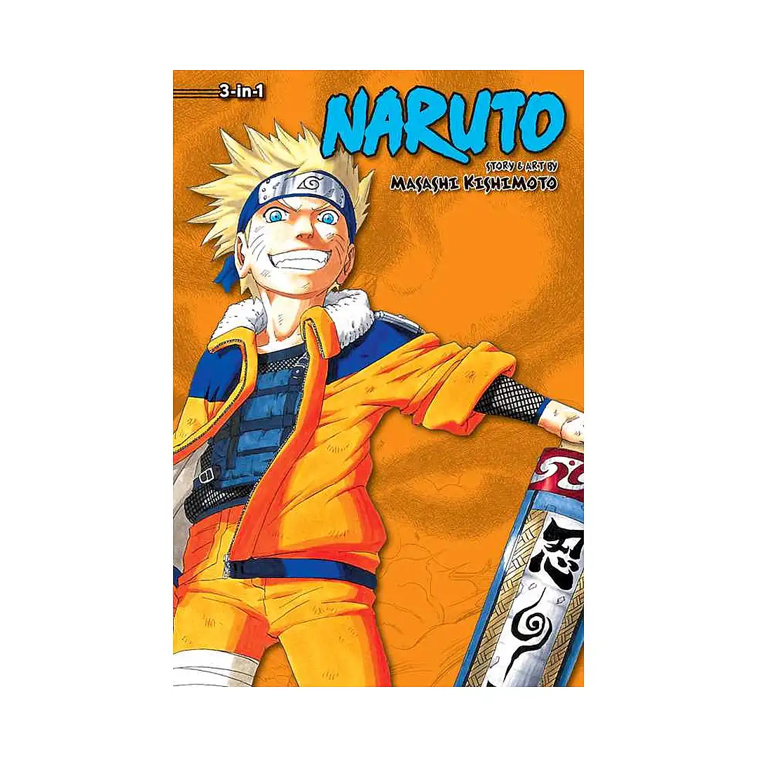 Naruto 3-In-1 Omnibus Edition [10-11-12] (Manga) Volume 04