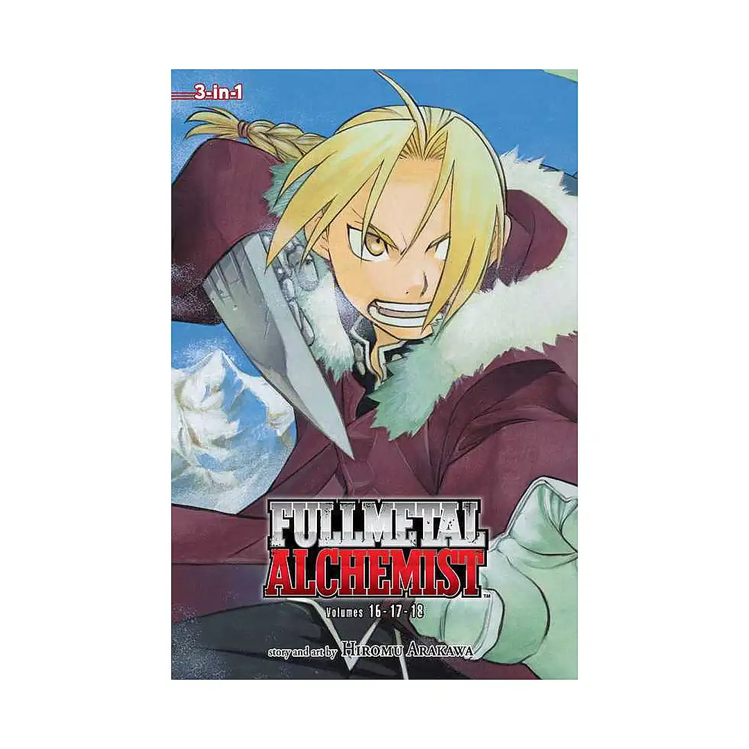 Fullmetal Alchemist 3-In-1 Omnibus Edition [16-17-18] (Manga) Volume 06