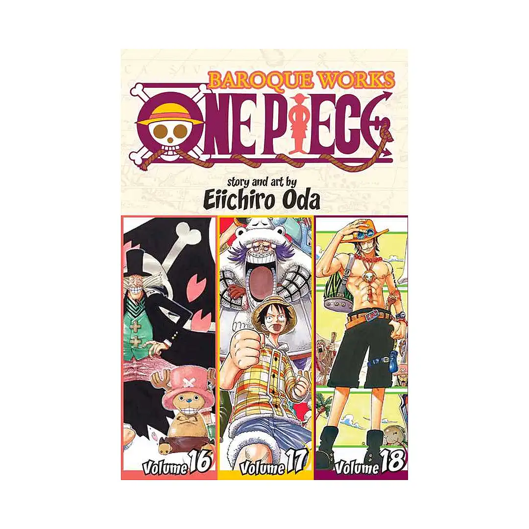 One Piece 3-In-1 Omnibus Edition [16-17-18] (Manga) Volume 06