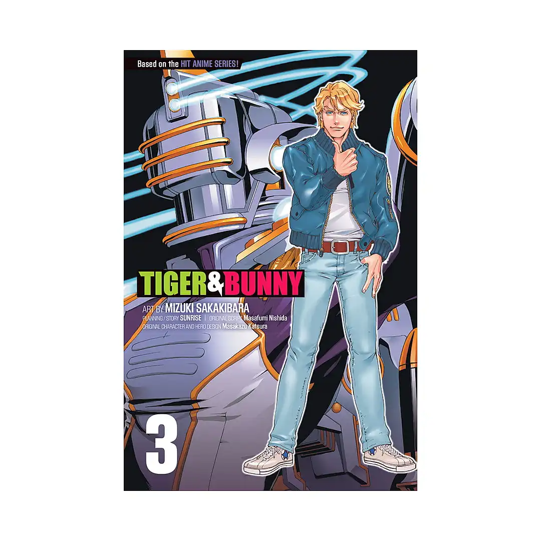 Tiger & Bunny [Mizuki Sakakibara] (Manga) Volume 03