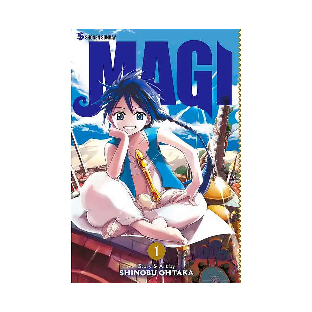 Magi: The Labyrinth of Magic (Manga) Volume 01