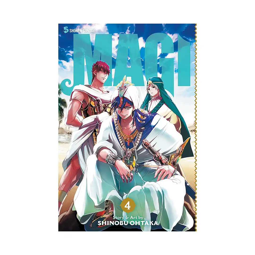 Magi: The Labyrinth of Magic (Manga) Volume 04