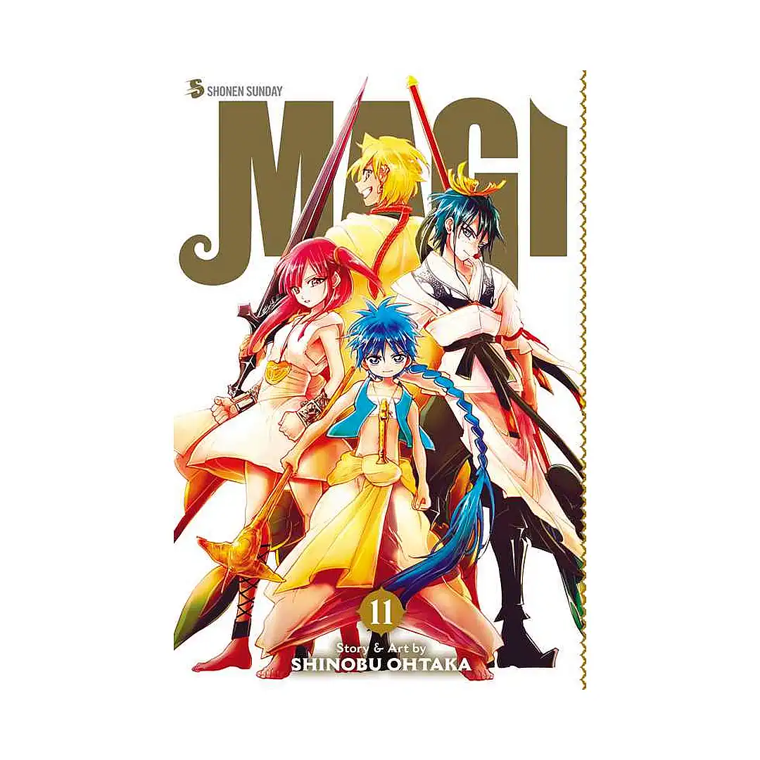 Magi: The Labyrinth of Magic (Manga) Volume 11