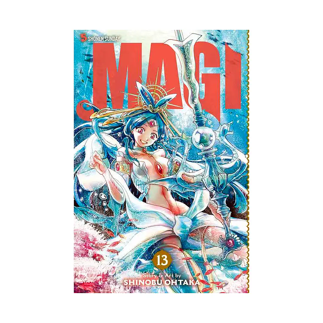 9781421559636 Magi: The Labyrinth of Magic (Manga) Volume 13