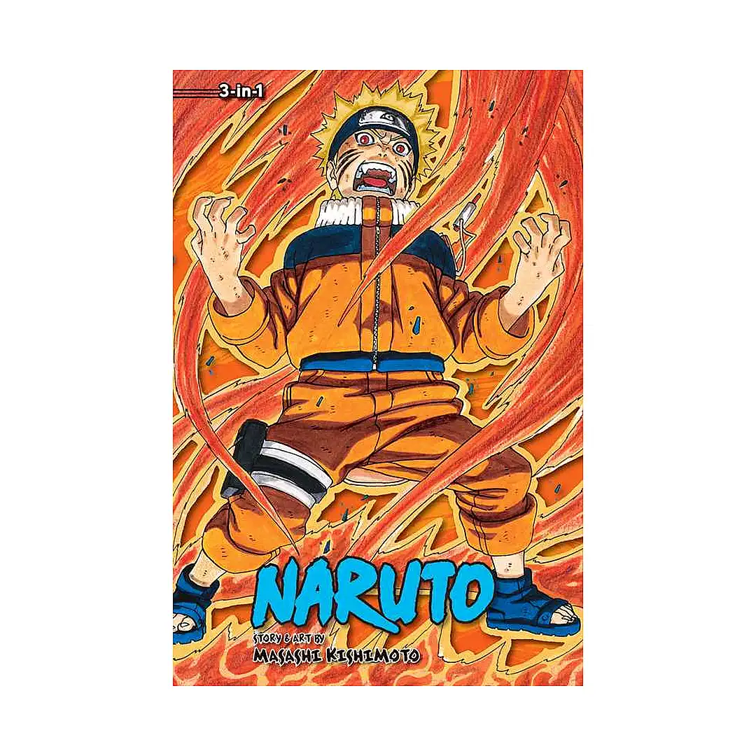 Naruto 3-In-1 Omnibus Edition [25-26-27] (Manga) Volume 09