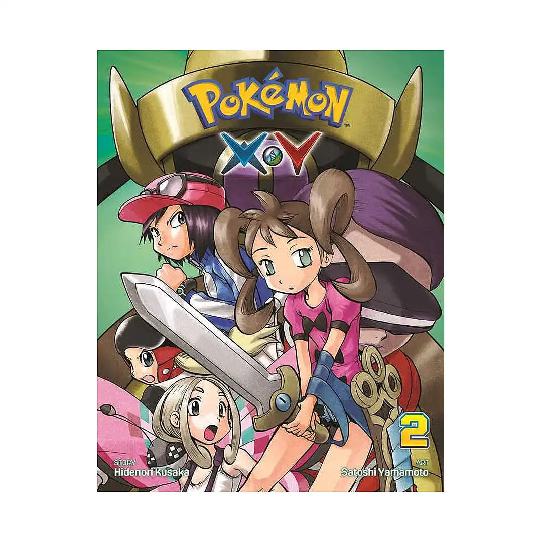Pokemon X-Y (Manga) Volume 02