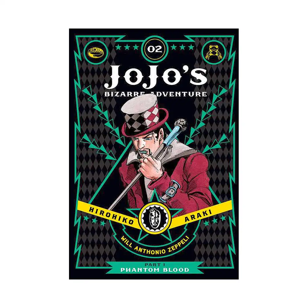 Jojo's Bizarre Adventure: Part 1--Phantom Blood (Manga) Volume 02