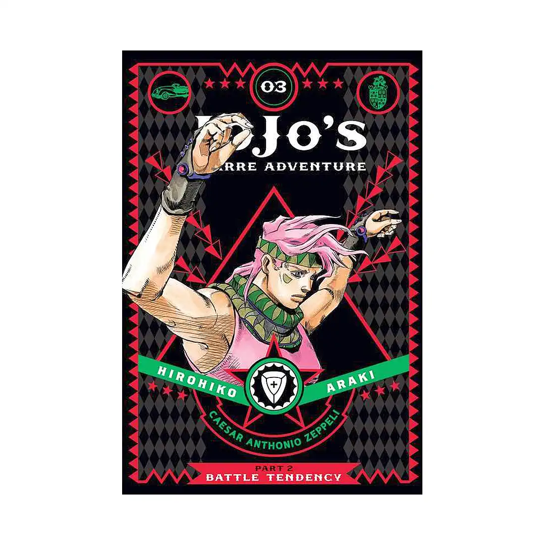 Jojo's Bizarre Adventure: Part 2--Battle Tendency (Manga) Volume 03