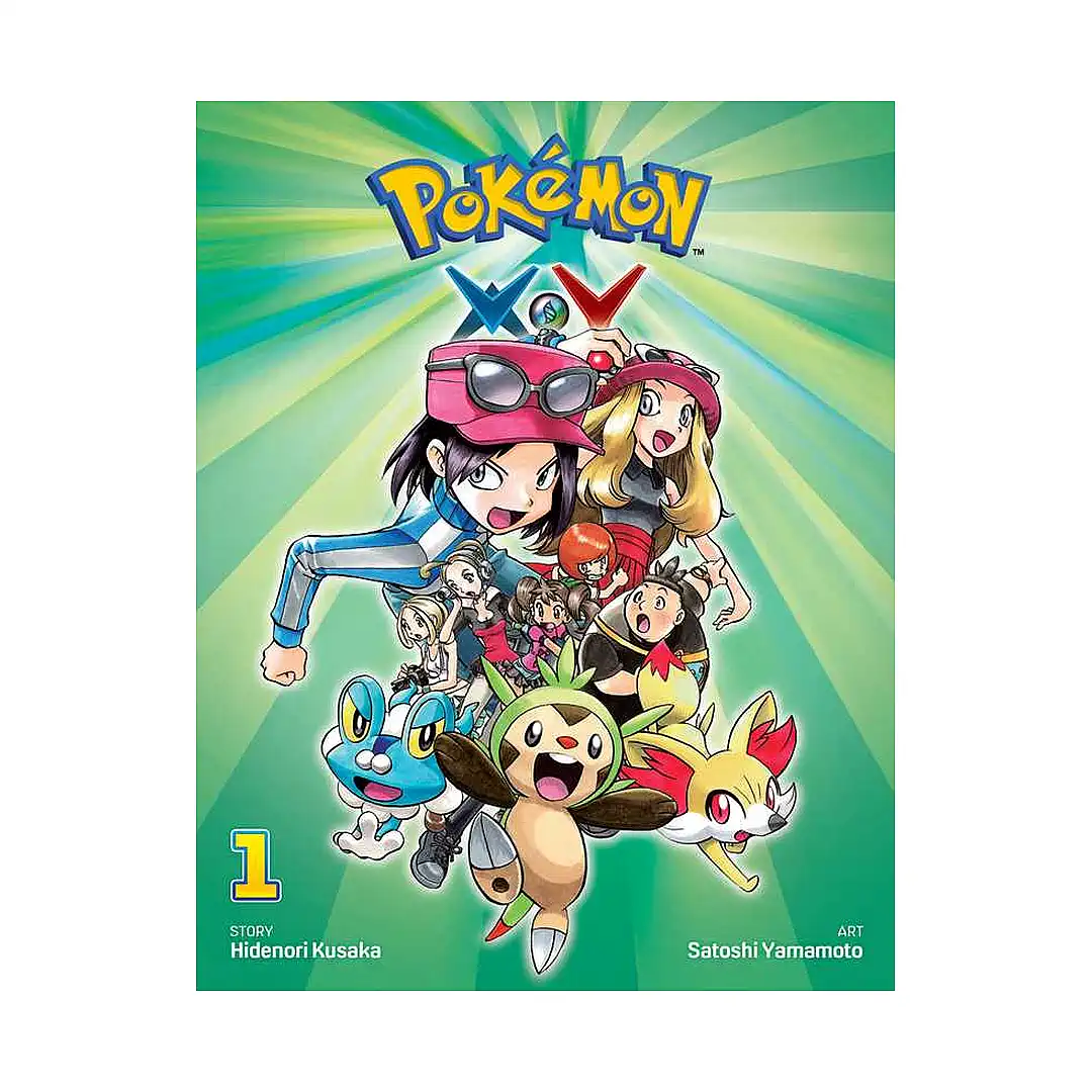 Pokemon X-Y (Manga) Volume 01