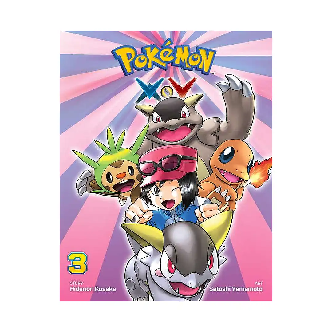 9781421582221 Pokemon X-Y (Manga) Volume 03