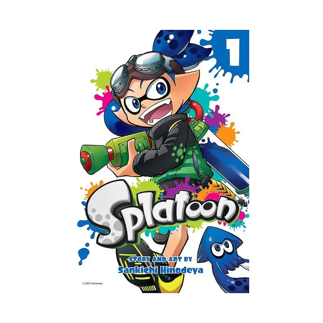 9781421595481 Splatoon (Manga) Volume 01