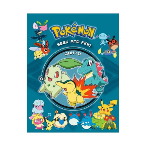 9781421598116 Pokemon Seek and Find: Johto (Activity Book)