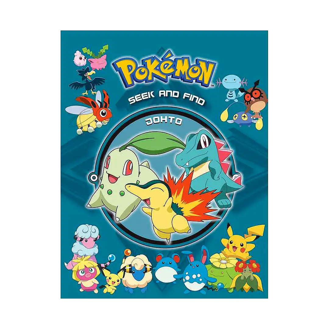 Pokemon Seek and Find: Johto (Activity Book)