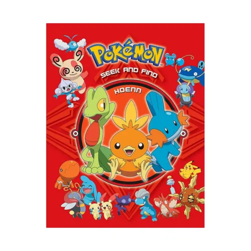 9781421598123 Pokemon Seek and Find: Hoenn (Activity Book)