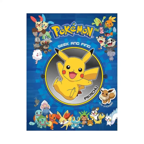 9781421598130 Pokemon Seek and Find: Pikachu (Activity Book)
