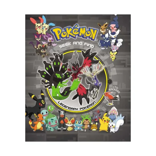 9781421598147 Pokemon Seek and Find: Legendary Pokemon (Activity Book)