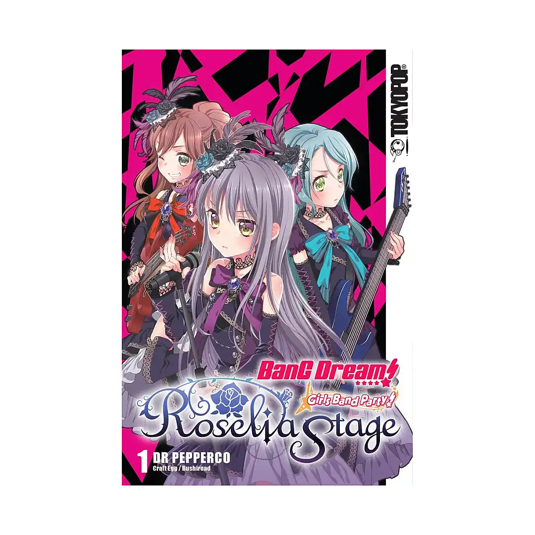 Bang Dream! Girls Band Party! Roselia Stage (Manga) Volume 01