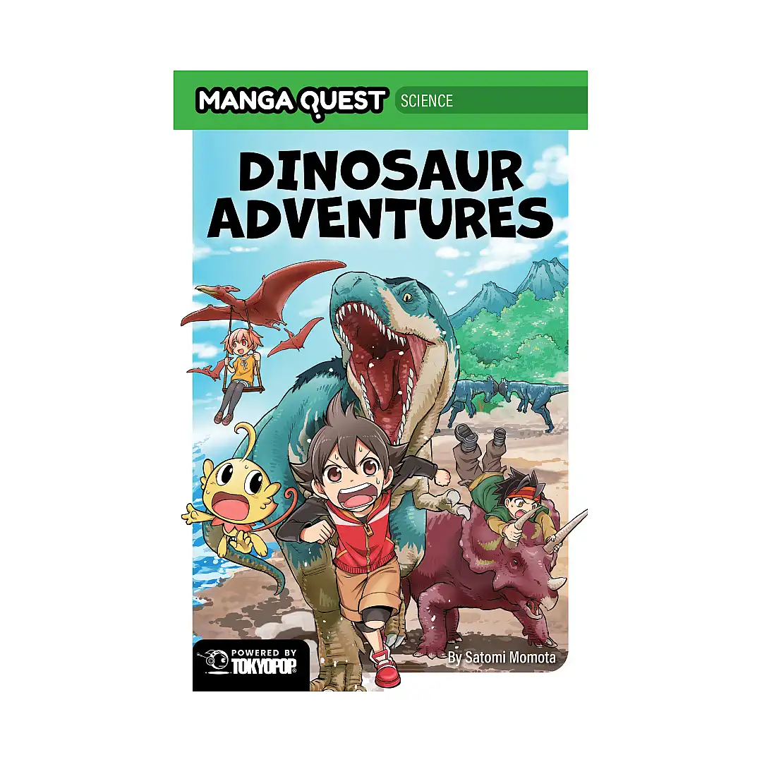 Manga Quest: Science: Dinosaur Adventures (Hardcover)