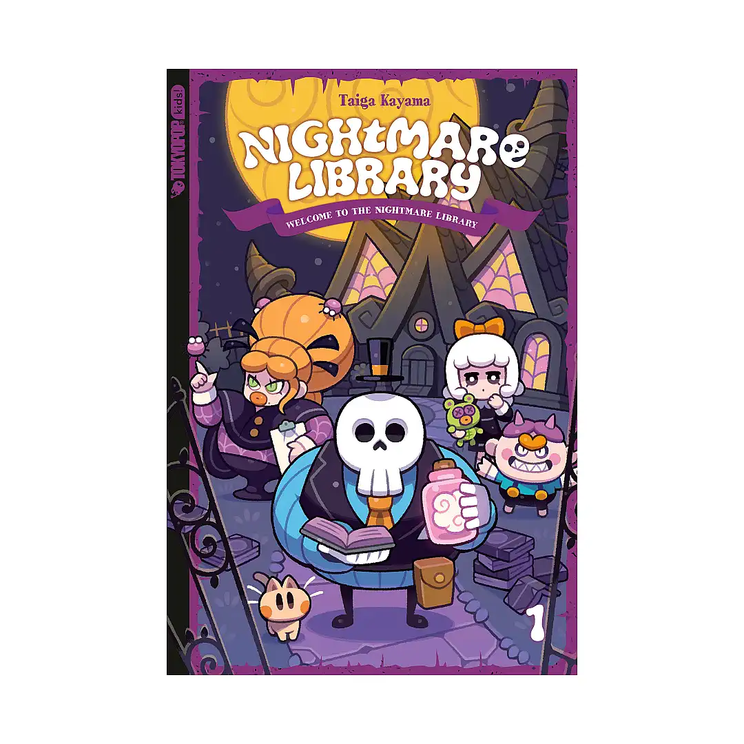 9781427888822 Nightmare Library: Welcome to the Nightmare Library (Hardcover) (Manga) Volume 01