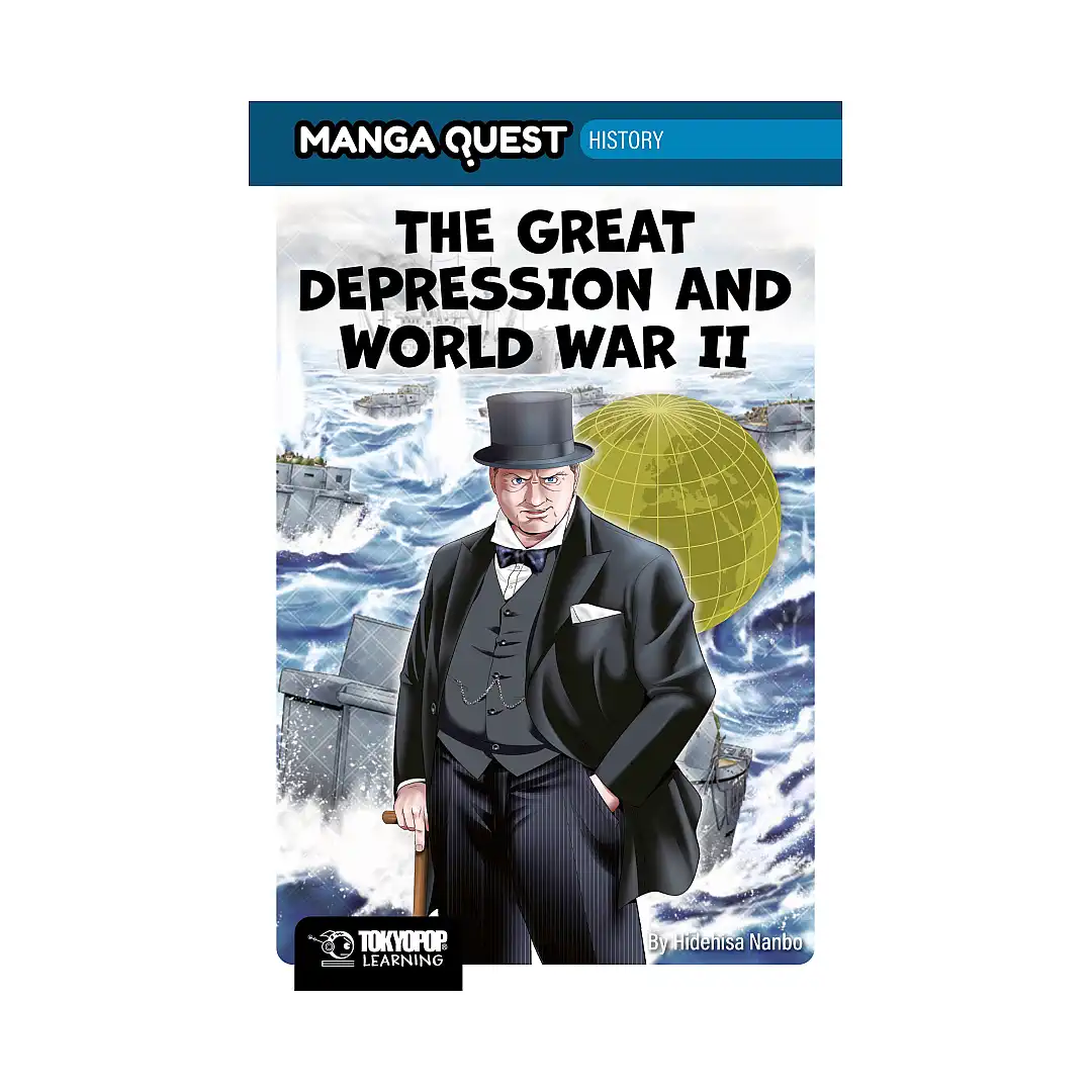 Manga Quest: History: The Great Depression and WWII (Paperback)