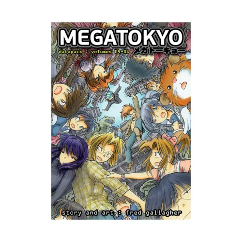 Megatokyo 3-In-1 Omnibus Edition [04-05-06] (Manga) Volume 02