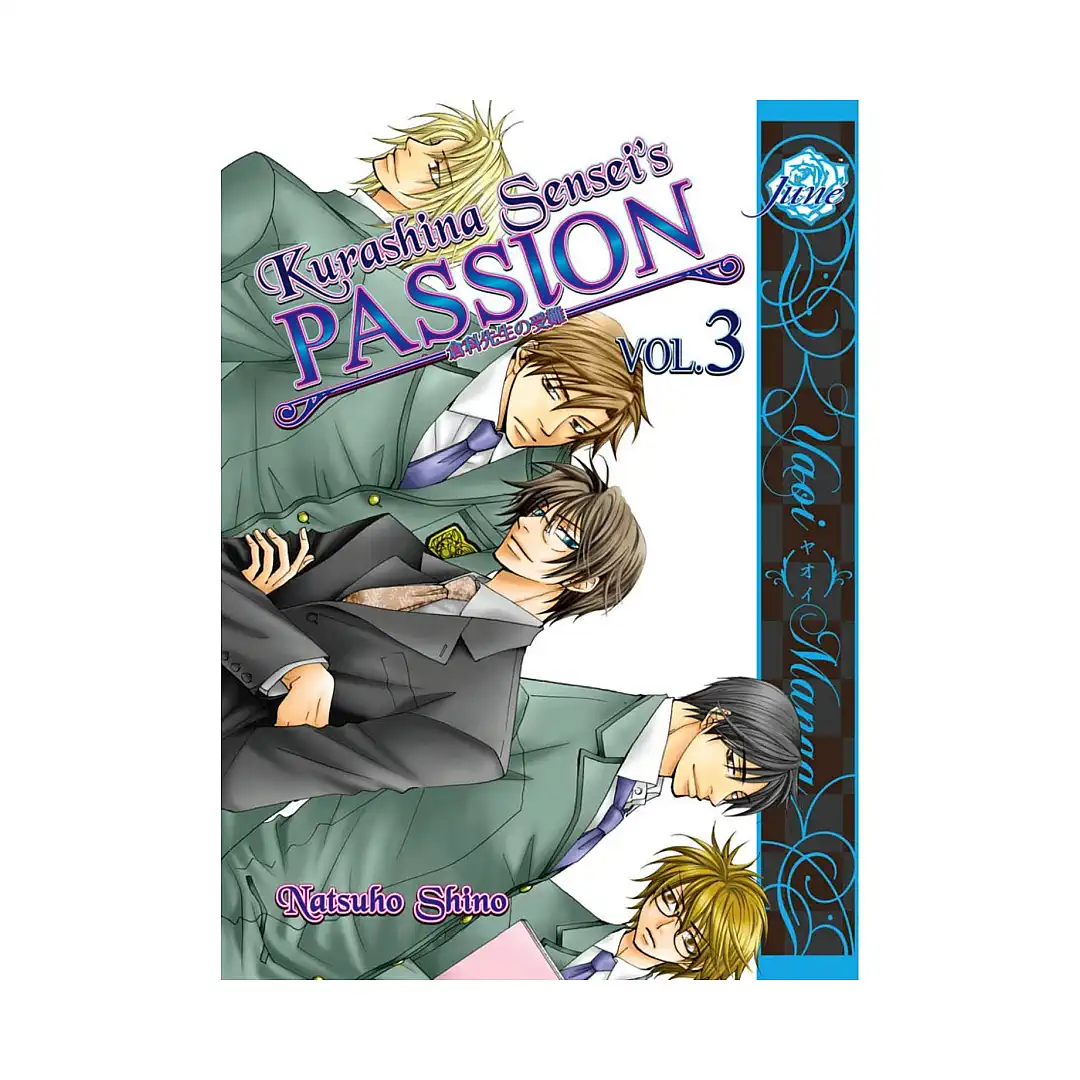 9781569707722 Kurashina Sensei's Passion (Manga) Volume 03