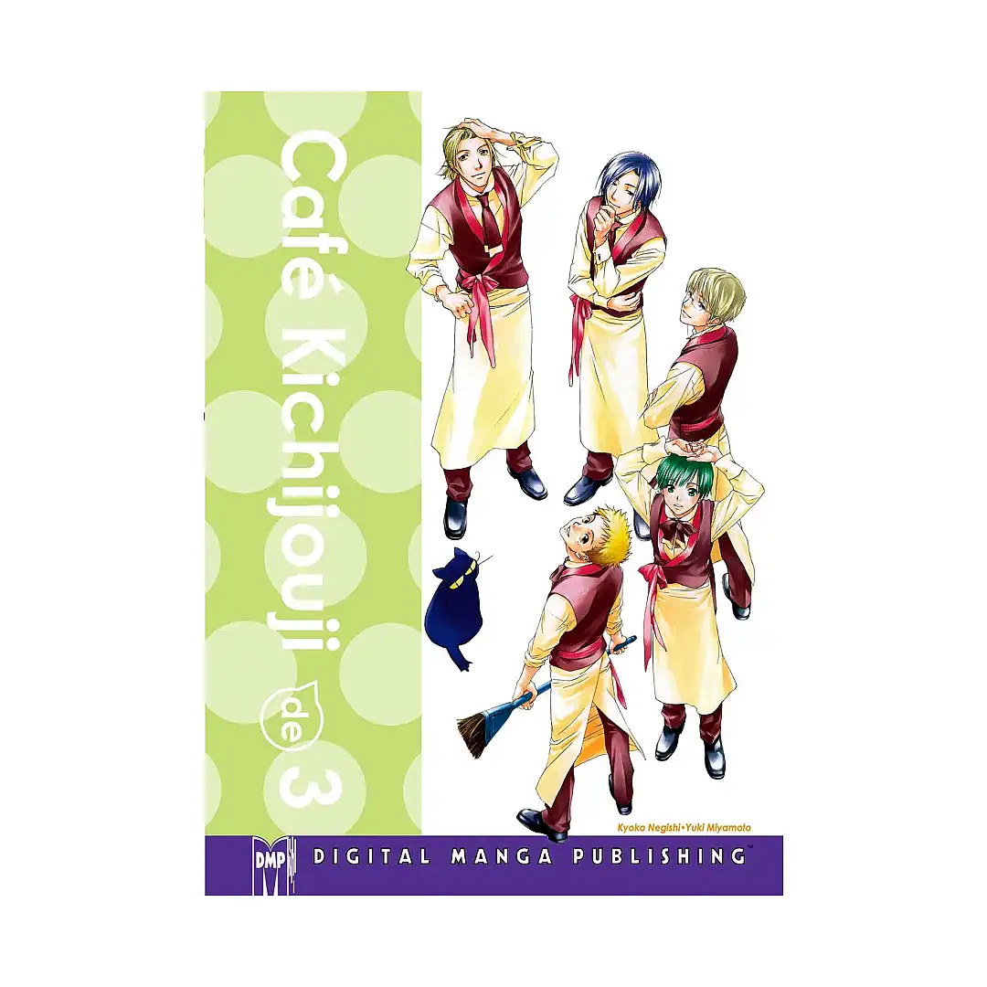 9781569709474 Cafe Kichijouji de (Manga) Volume 03