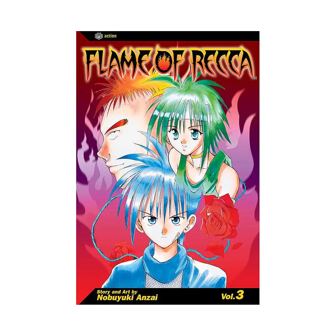 Flame of Recca (Manga) Volume 03